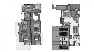 House floor plan, 5 bedrooms in Grand Bangkok Boulevard Chaengwatthana-Ratchaphruek No. 11006