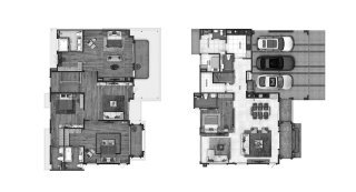 House floor plan, 4 bedrooms in Grand Bangkok Boulevard Chaengwatthana-Ratchaphruek No. 11009