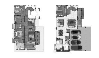 House floor plan, 4 bedrooms in Grand Bangkok Boulevard Chaengwatthana-Ratchaphruek No. 11008